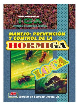 cover image of Manejo, prevención y control de la hormiga loca